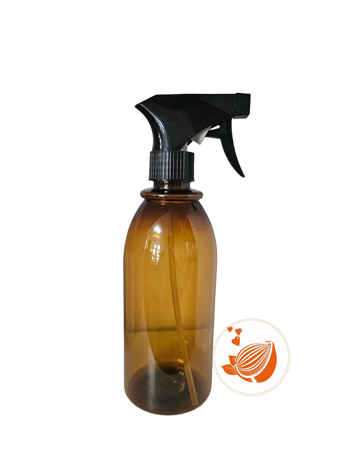 ENVASE 500 ML PET ÁMBAR TAPA GATILLO 1