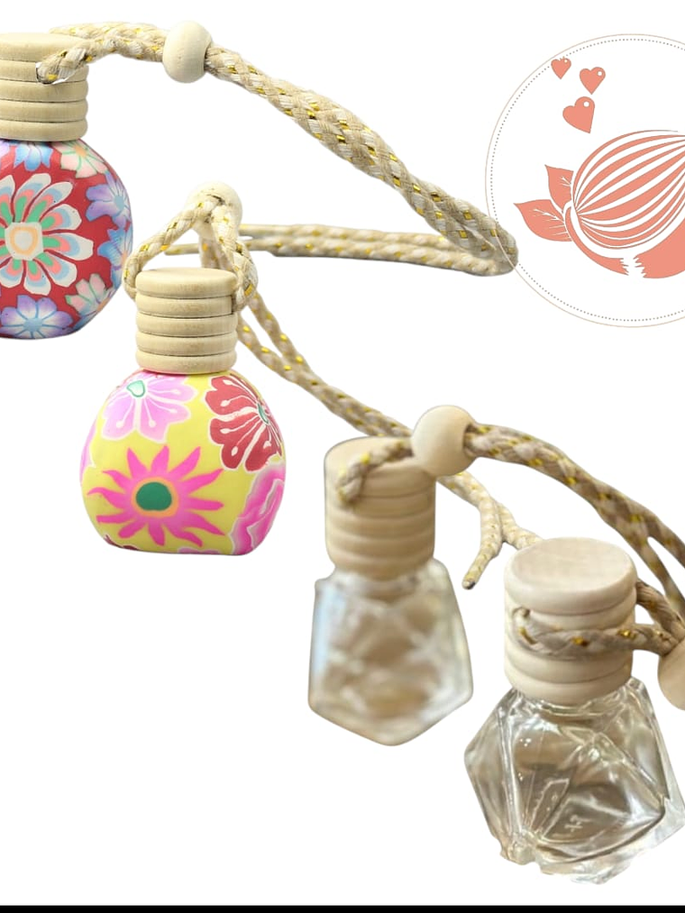 Frasquitos aromatizadores con colgador 1