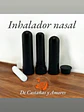 Inhalador nasal blanco y negro  - Miniatura 3