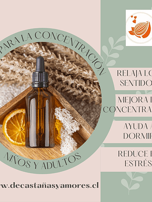 Blend para la concentración, buen dormir y relajo