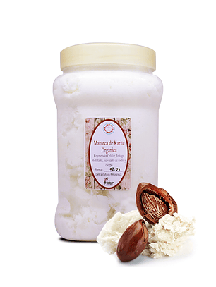 Manteca de karité Orgánica de comercio justo