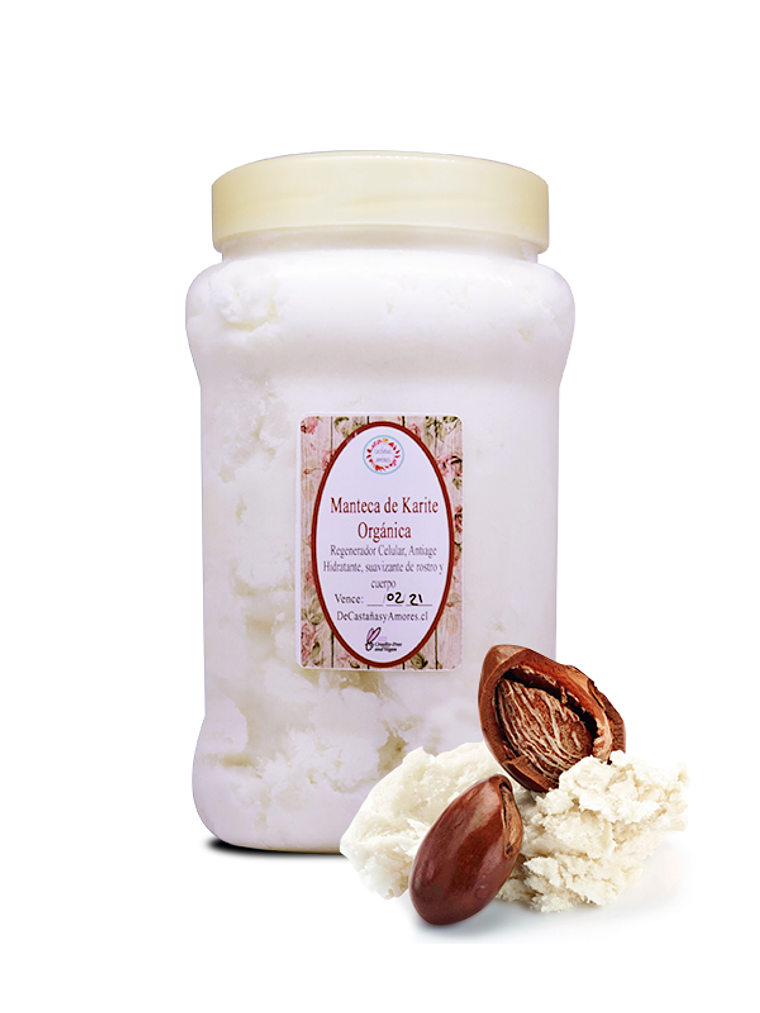 Manteca de karité Orgánica de comercio justo 1