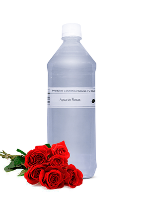 Agua de rosas (Hidrolato de rosa damascena)
