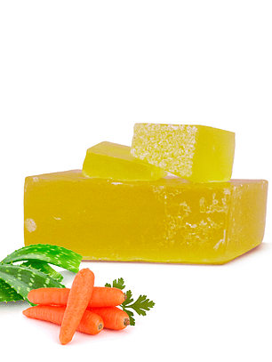  Jabón Aloe vera zanahoria 
