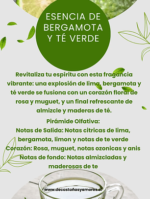 Esencia Bergamota-té verde 