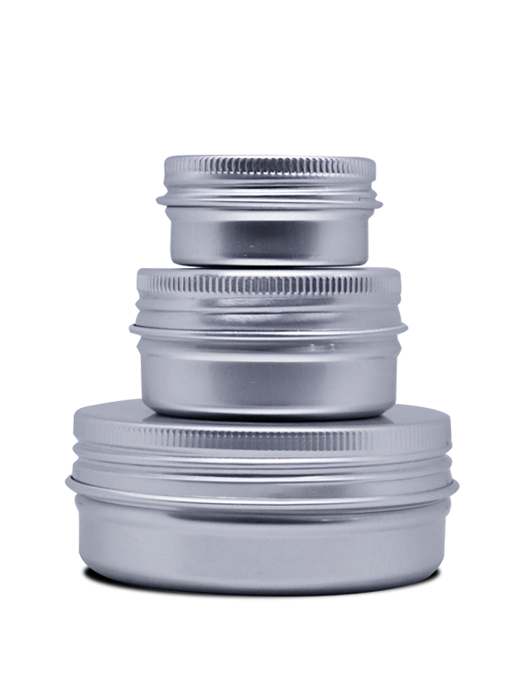 Envase aluminio 10, 30, 60, 100 y 150 grs 1