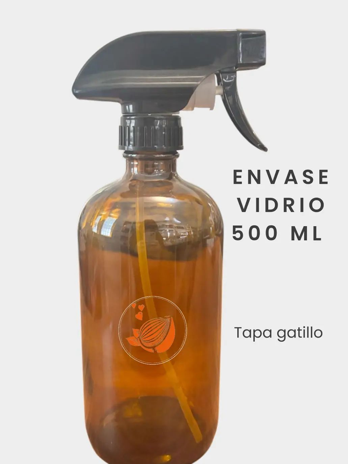 Envase vidrio 500 ml tapa gatillo 1
