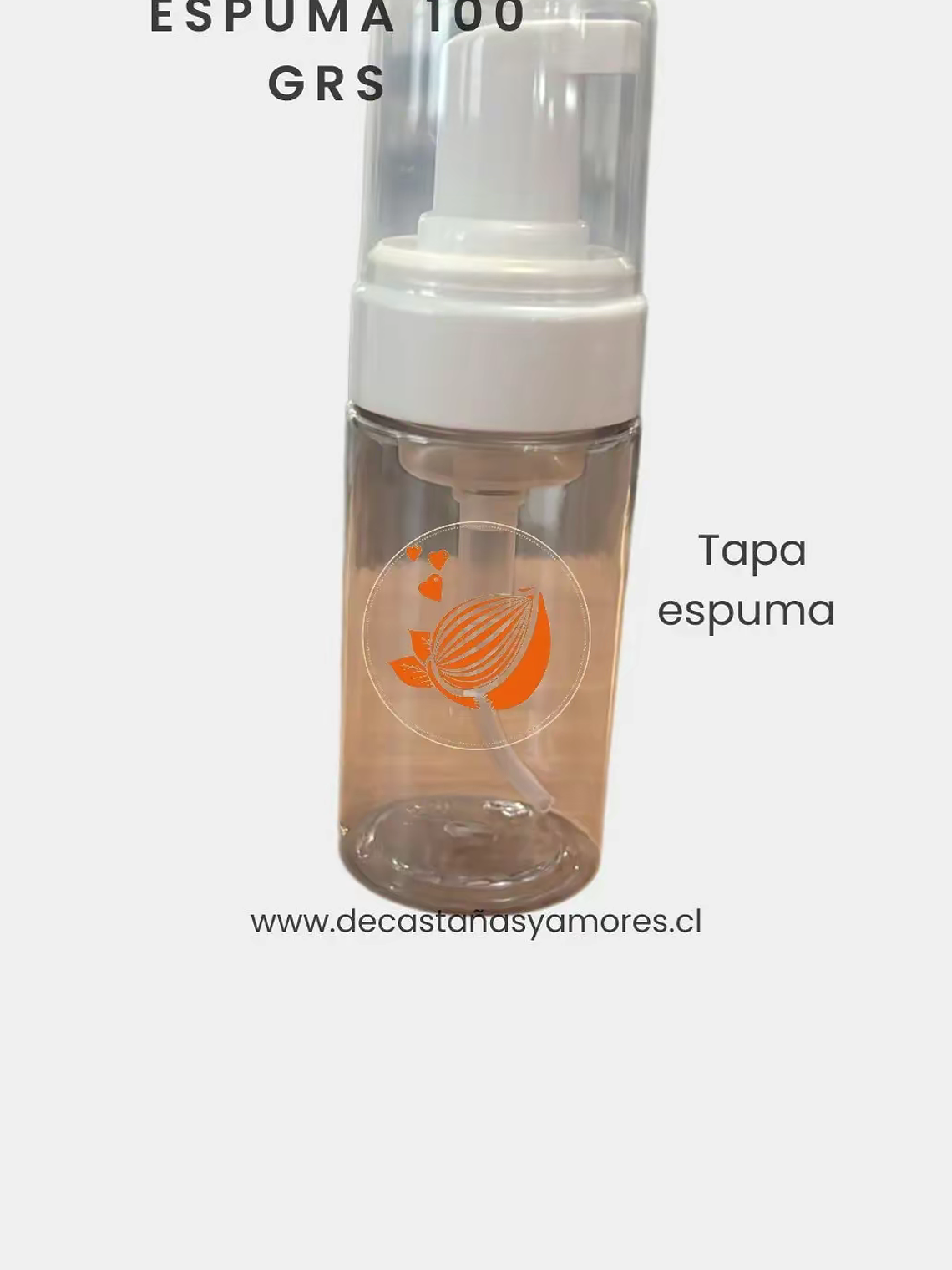Envase espuma 100 grs pet 1