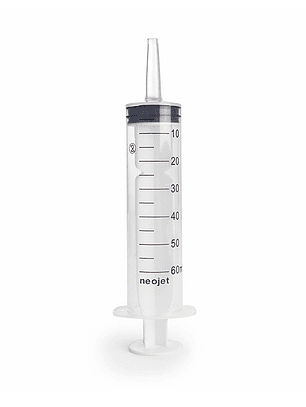 Jeringa 30 mL punta recta