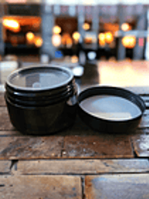 Envase pet de crema ámbar 100 grs