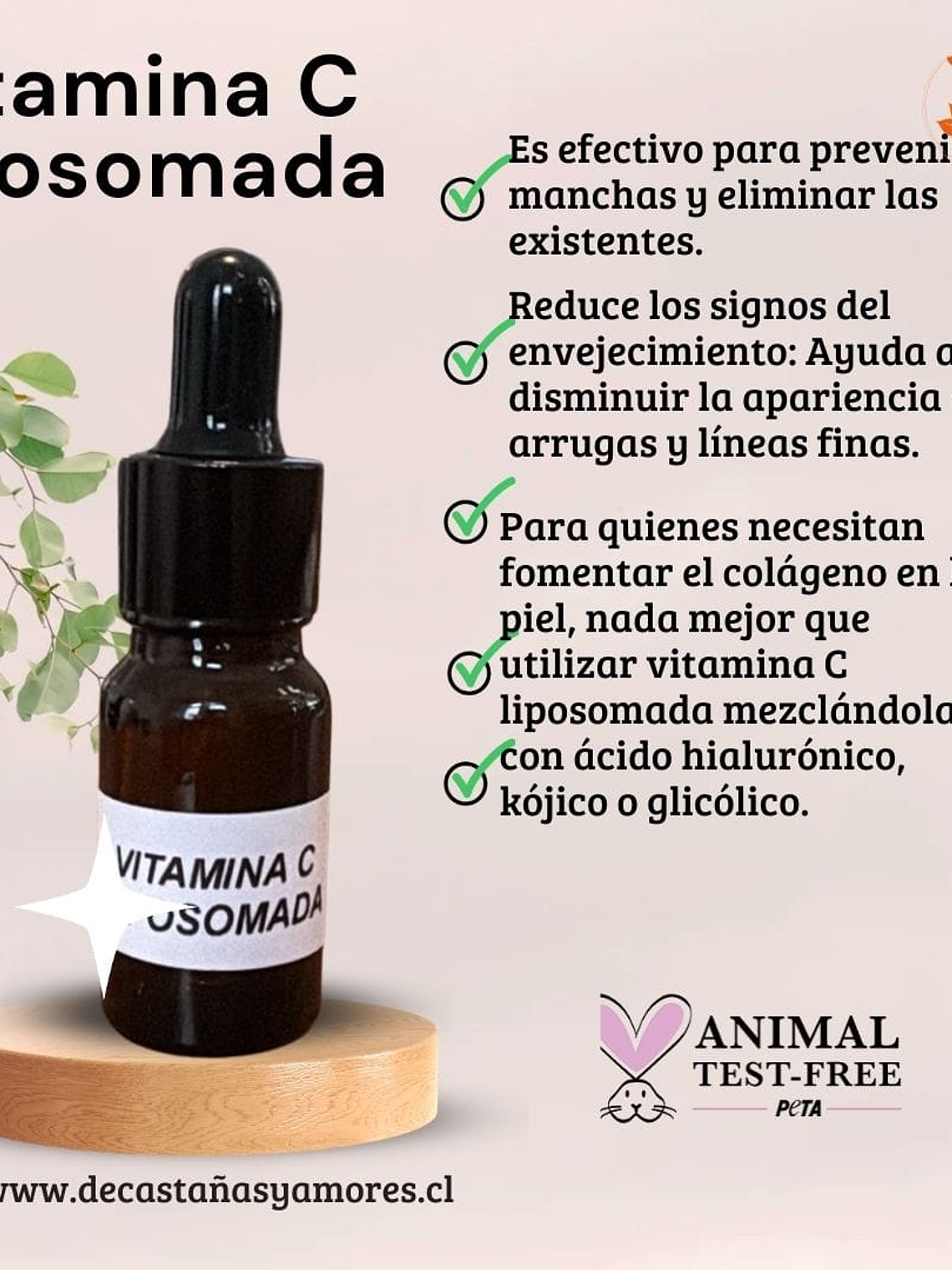 Vitamina C Liposomada Producto Alta gama Premium 10 ml  1
