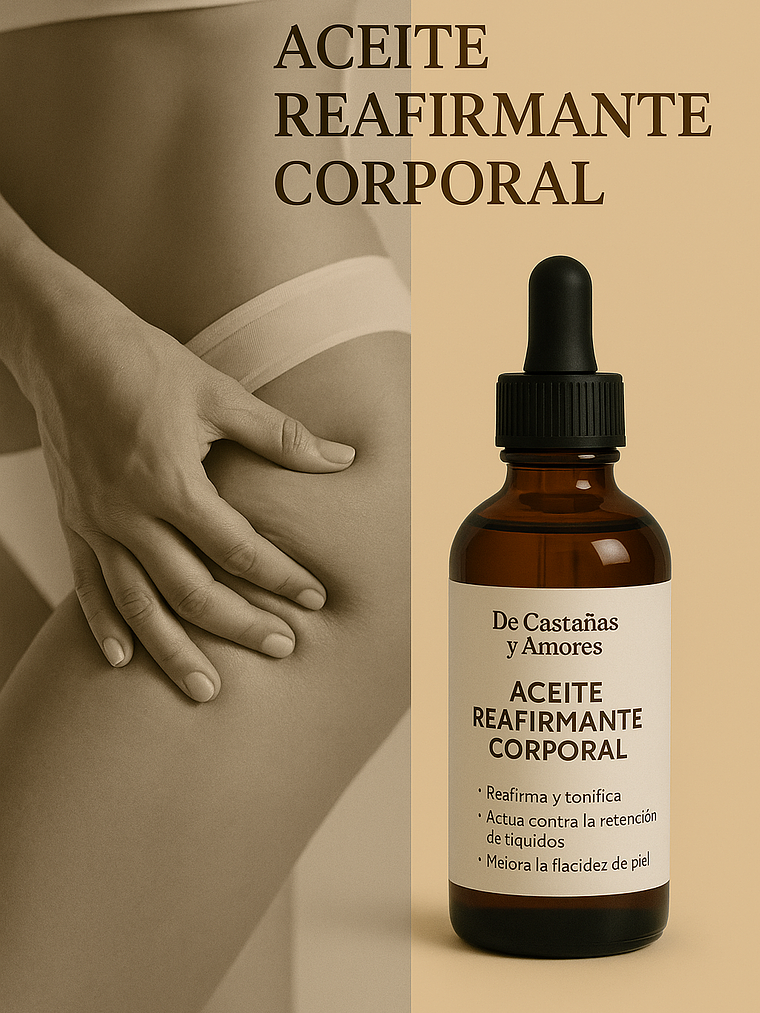 Aceite de masaje reductivo, drena y desinflama la piel 2