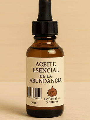 Aceite esencial de la abundancia 