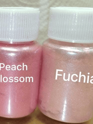 Pigmentos rosados en envase de 5 grs. 