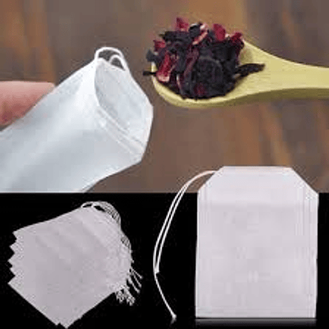 Bolsitas para té o flores secas. Reutilizables y biodegradables !!!