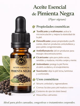 Aceite esencial Pimienta negra