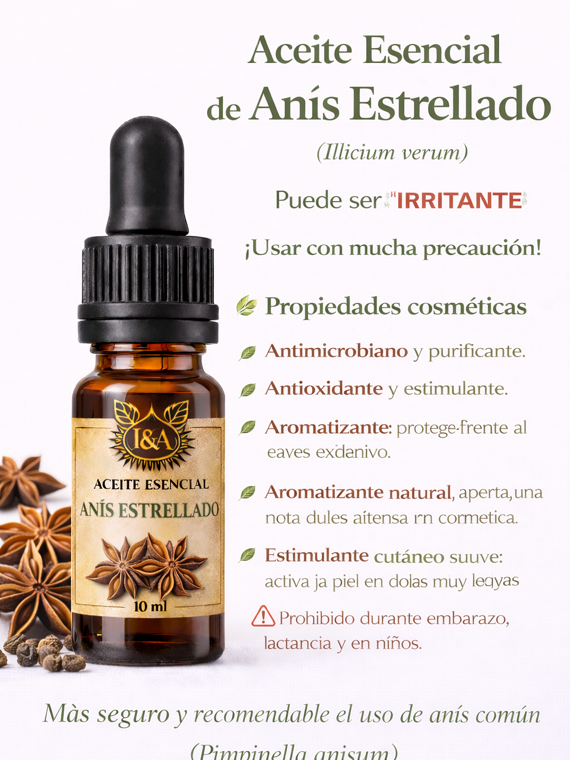 Aceite Esencial Anís estrellado 1