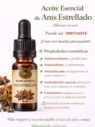 Aceite Esencial Anís estrellado