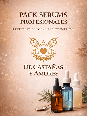 Recetario Pack premium serums