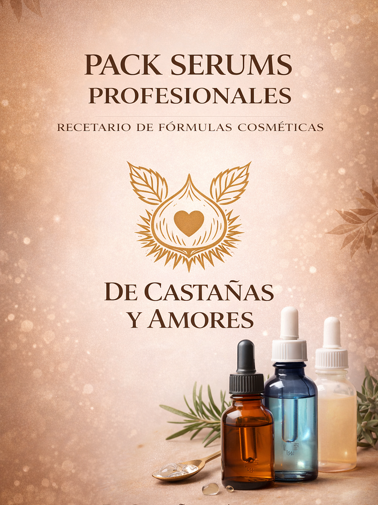 Recetario Pack premium serums 1