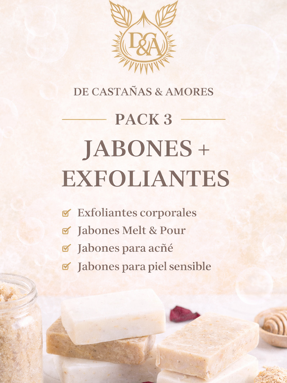 Recetario PACK jabones exfoliantes 1