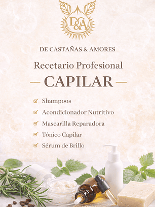 Recetario PACK capilar