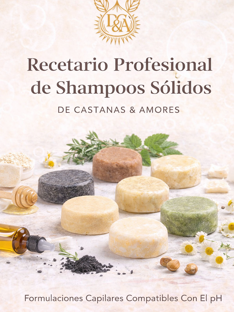 Recetario PACK capilar shampoos sólido 1