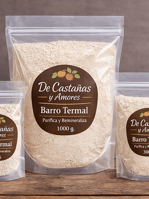 Barro termal rostro y cuerpo