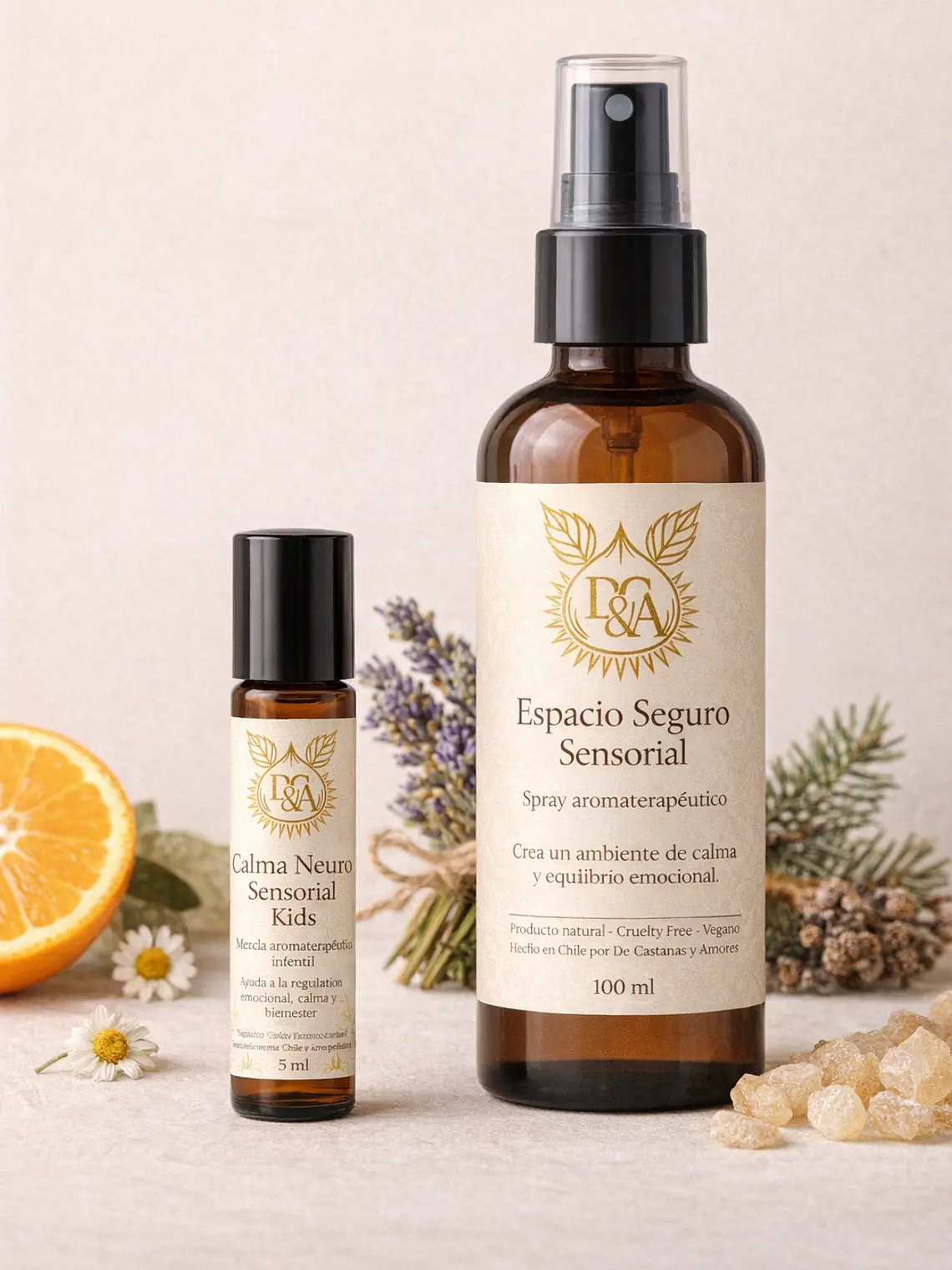 Roll on Neuro Sensorial Kids / Spray Espacio seguro 1