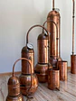 Alambique o destilador de cobre para aceites esenciales de 5, 10, 15, 30,50 y 100 litros.  - Miniatura 1
