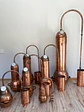 Alambique o destilador de cobre para aceites esenciales de 5, 10, 15, 30,50 y 100 litros.  - Miniatura 2