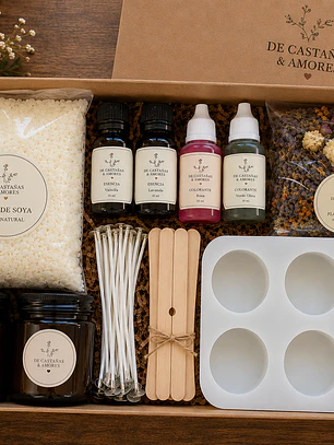 Pack de inicio velas de soya 1