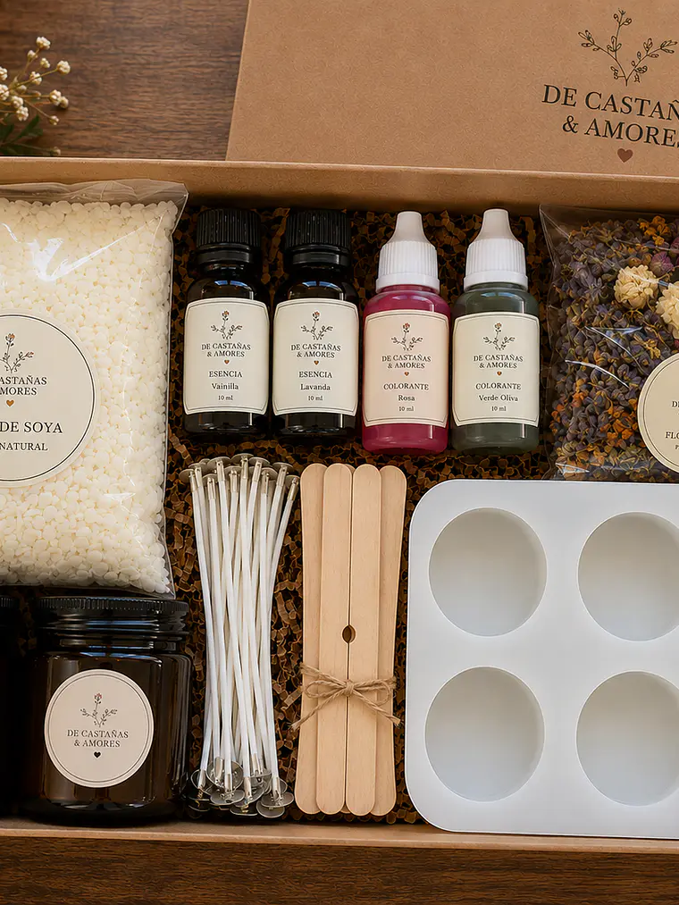 Pack de inicio velas de soya 1 1