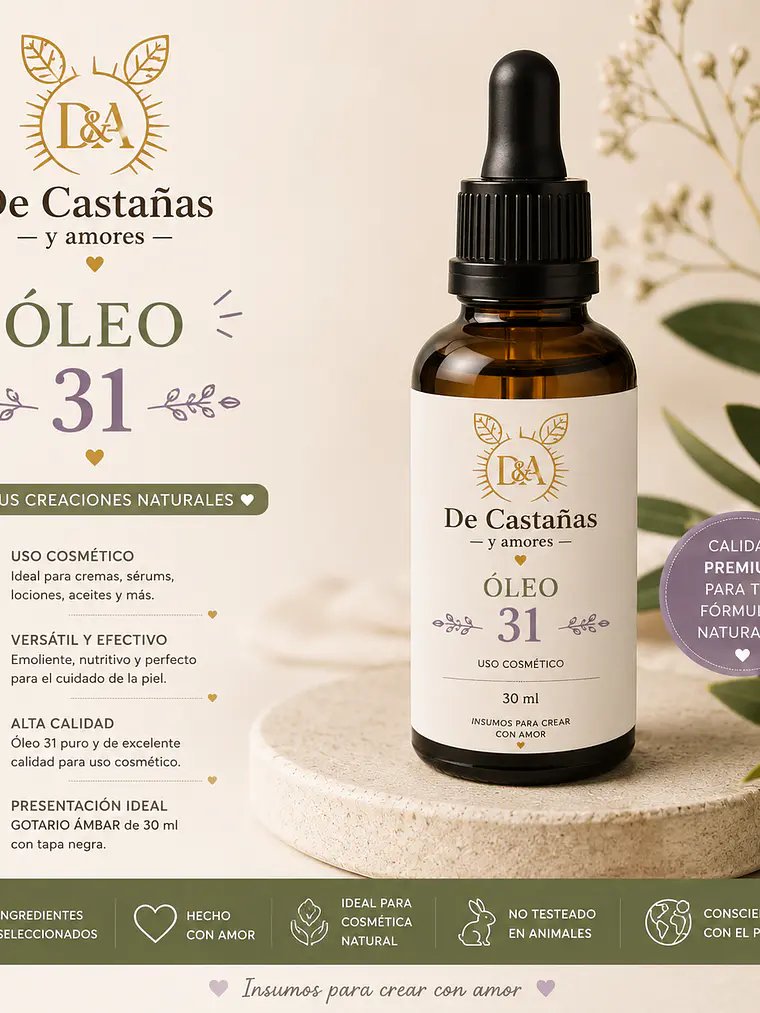 Aceite esencial óleo 31 Línea de autocuidado 1