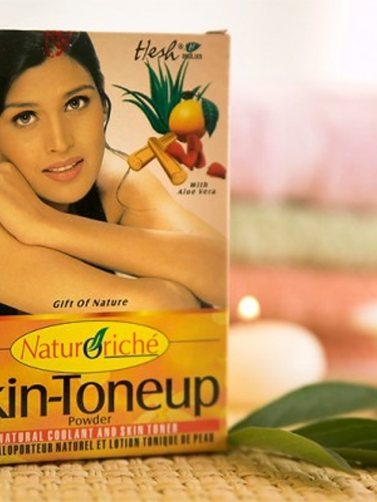 Skin tone up polvos ayurvédicos para mejorar la piel 100 grs 1