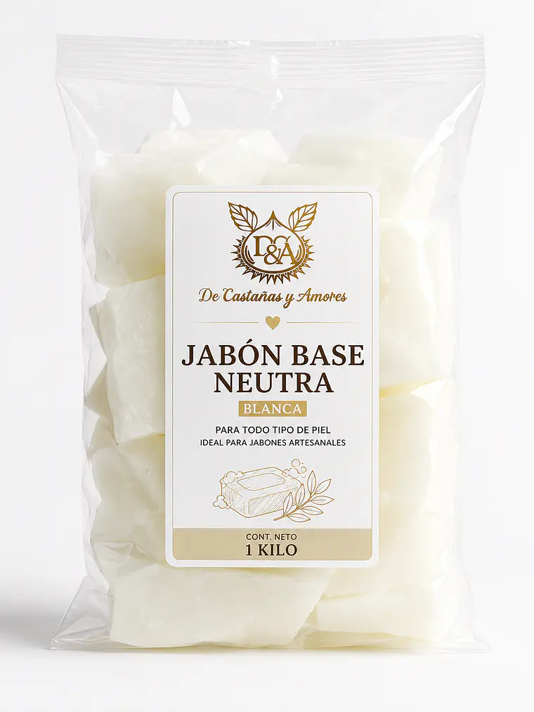 Base neutra Jabón Blanco  1