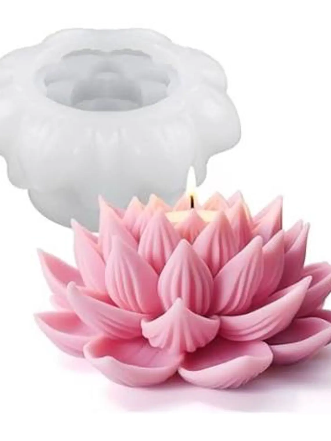 Molde flor de loto 3