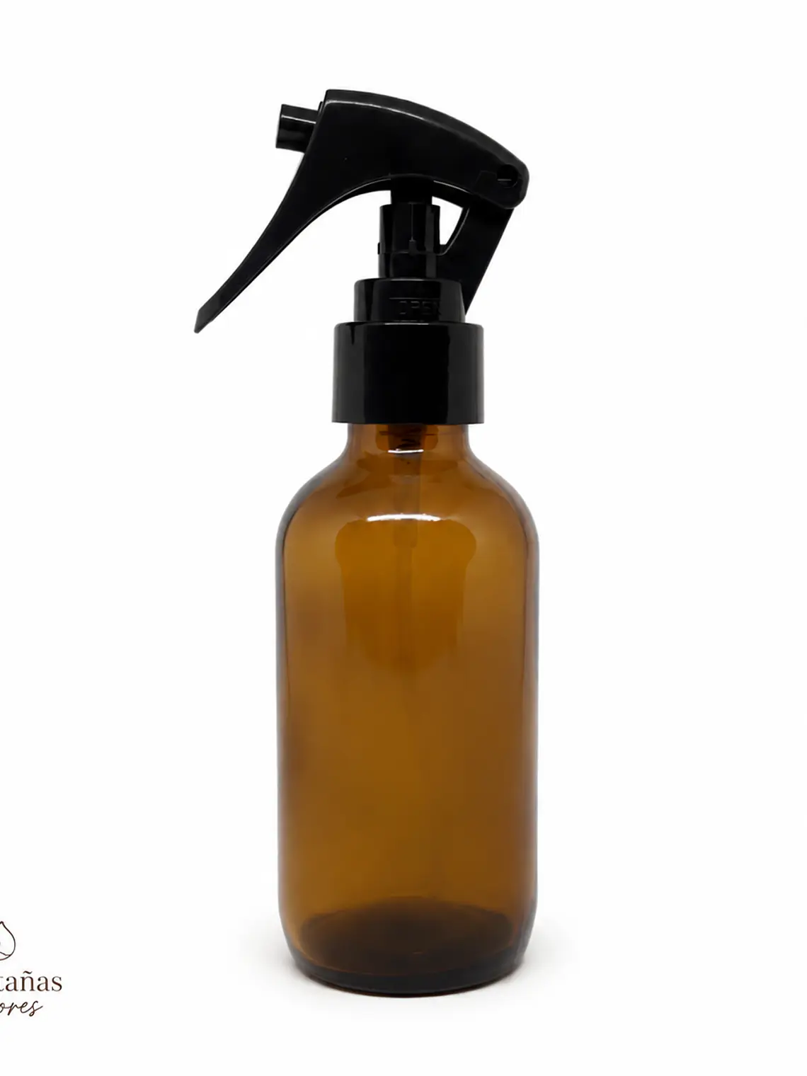 Envase vidrio ámbar 120 ml tapa gatillo 1