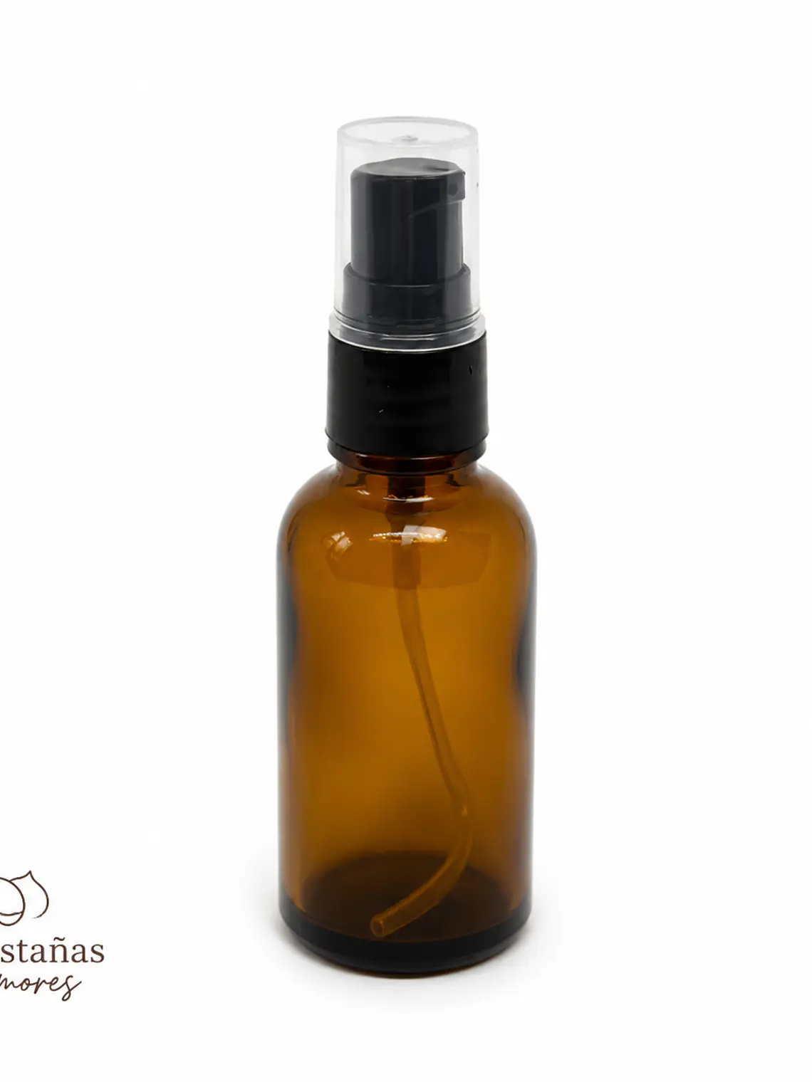 Envase ámbar vidrio 30 ml tapa crema 1