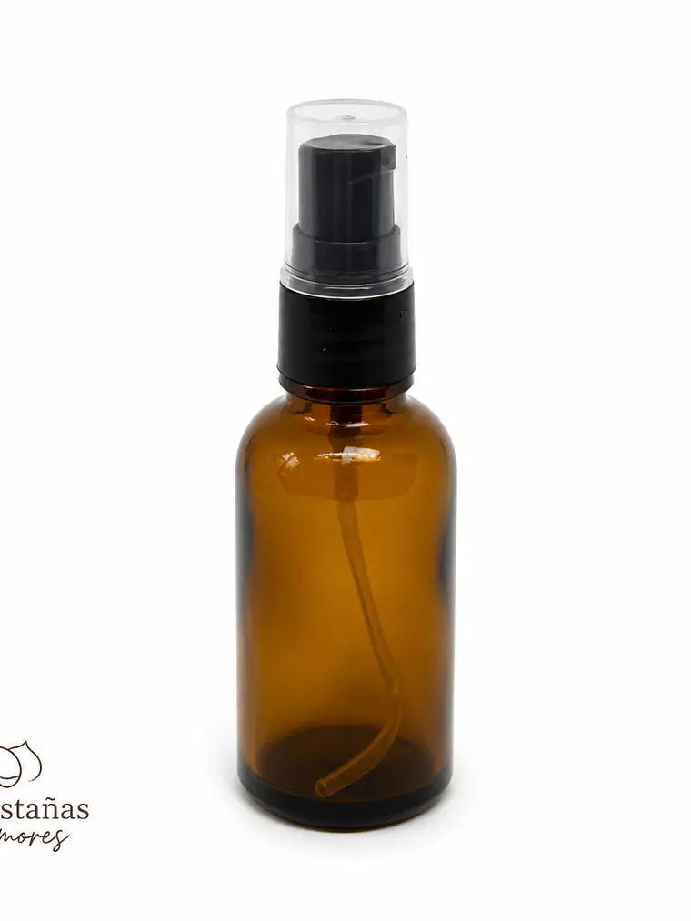 Envase ámbar vidrio 30 ml tapa crema 1