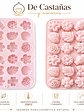 Mini molde hojas variadas pequeñas  - Miniatura 1
