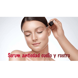 Serum Antiedad cuello y rostro 30ml
