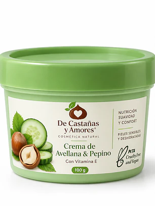 Crema de Avellana y Pepino