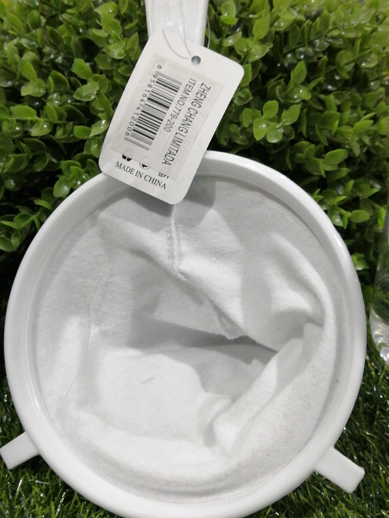 Colador grande de tela  1