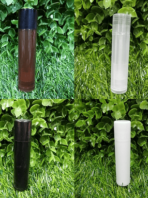 Envase para bálsamo labial varios colores