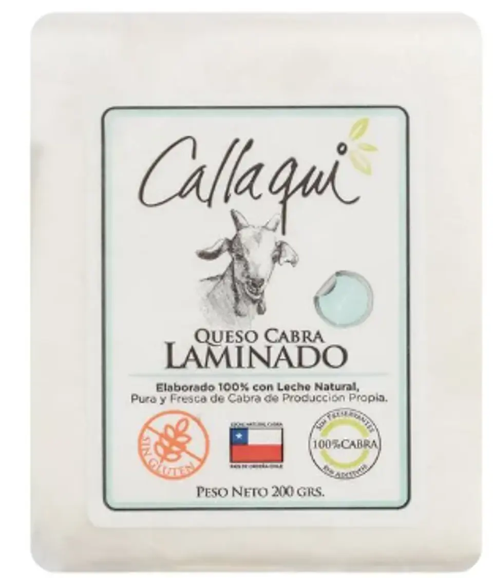 Queso cabra Callaqui laminado 200 gr 1