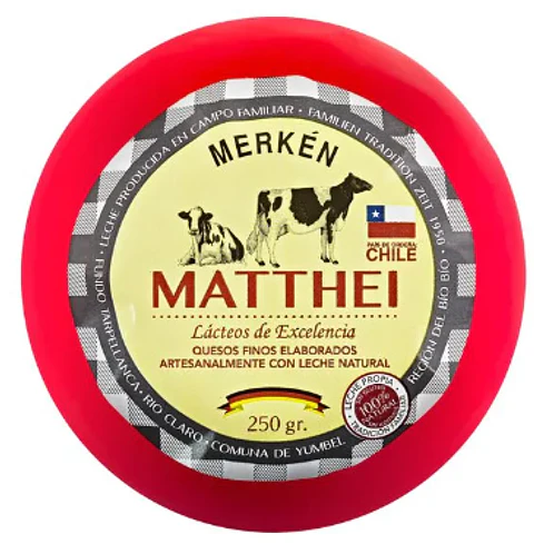 Queso Mantecoso Matthei con Merkén 250 gr