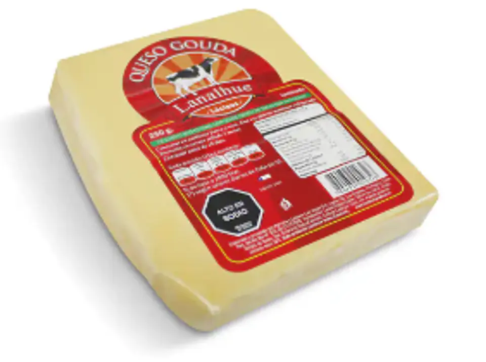 Queso Gouda Lanalhue Laminado 250 gr 1