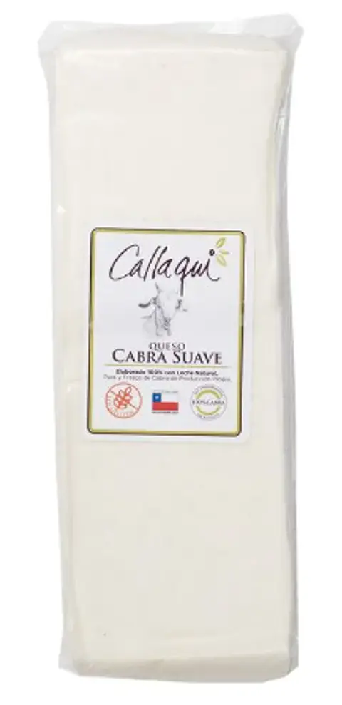 Queso Cabra Callaqui Suave Trozo 1 Kg