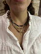 Collar mini piedras y pez verde claro - Miniatura 7